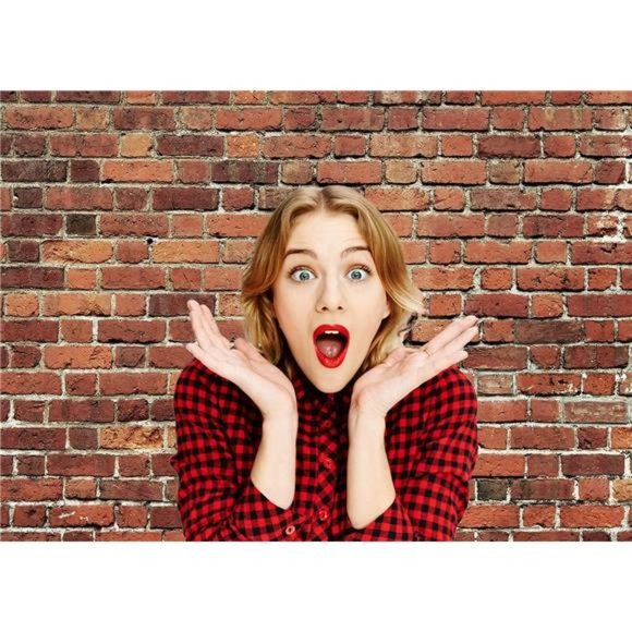 7x5FT Red Brick Wall Backdrop Brick Photography Backdrop Baby Birthday Party - Picture 4 of 8